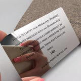 Metal Business Cards