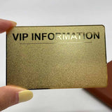 Metal Business Cards