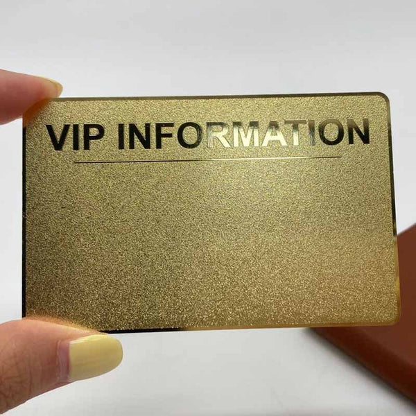 Metal Business Cards