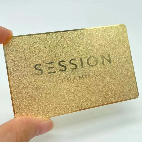 Metal Business Cards