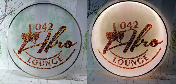 Acrylic Backlit Sign