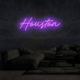 Houston Neon Sign