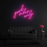 Good Vibes Only Neon Sign