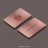 Metal Business Cards