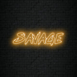 Savage Neon Sign