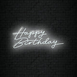 Happy Birthday Neon Sign