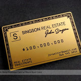 Metal Business Cards