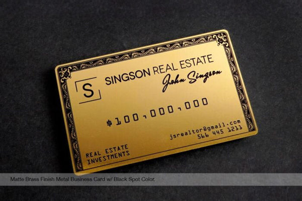 Metal Business Cards