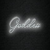 Goddess Neon Sign