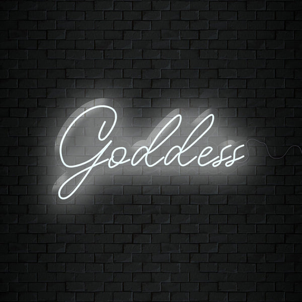 Goddess Neon Sign