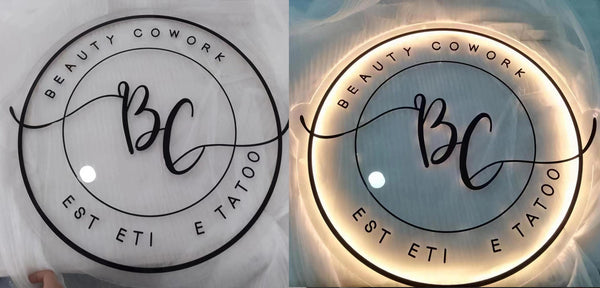 Acrylic Backlit Sign