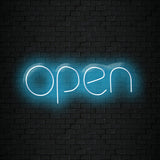 Open Neon Sign