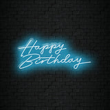Happy Birthday Neon Sign