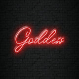 Goddess Neon Sign