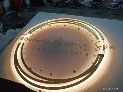 Acrylic Backlit Sign