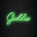 Goddess Neon Sign