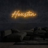 Houston Neon Sign