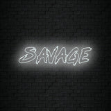 Savage Neon Sign