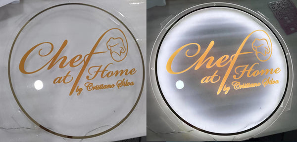 Acrylic Backlit Sign