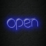 Open Neon Sign