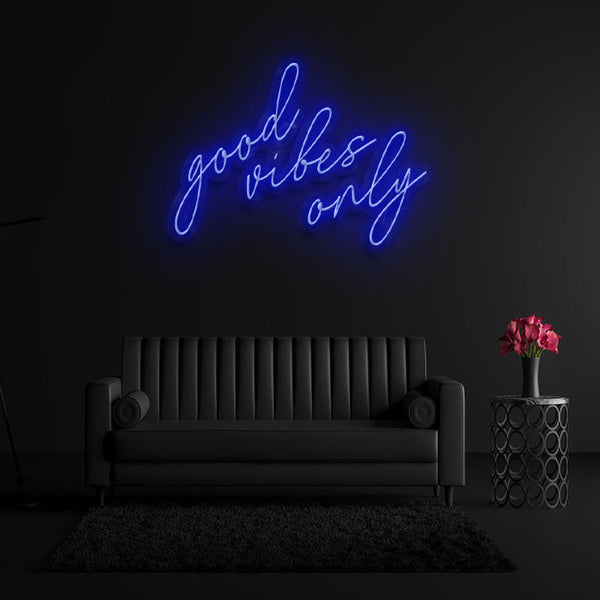 Good Vibes Only Neon Sign