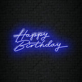 Happy Birthday Neon Sign