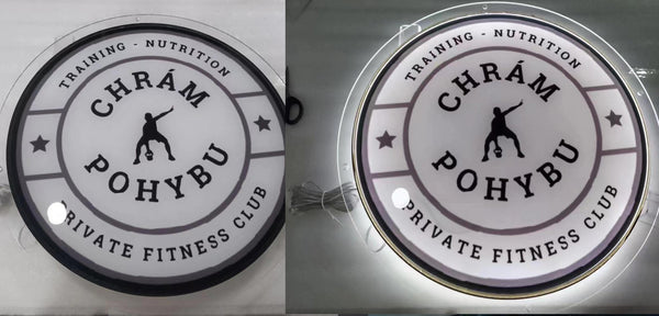 Acrylic Backlit Sign