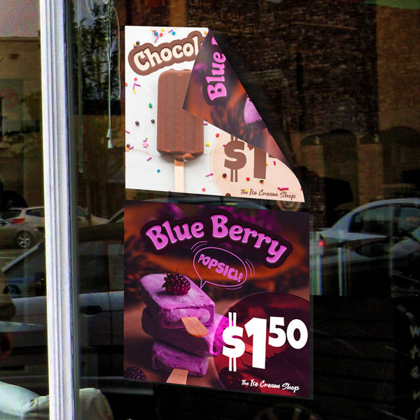 Adhesive Vinyl - Window & Wall Display