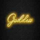 Goddess Neon Sign