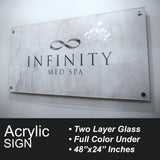 Plexiglass Acrylic Sign
