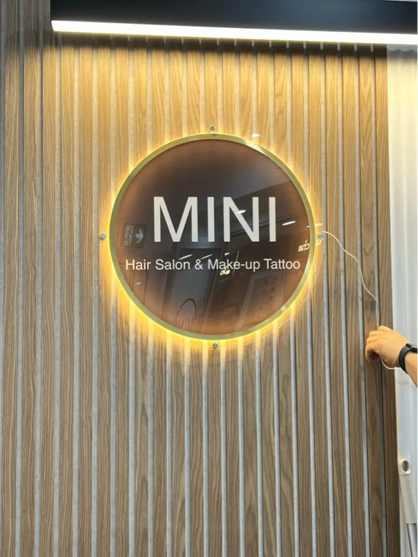 Acrylic Backlit Sign