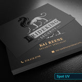 Business Card - 2" x 3.5"