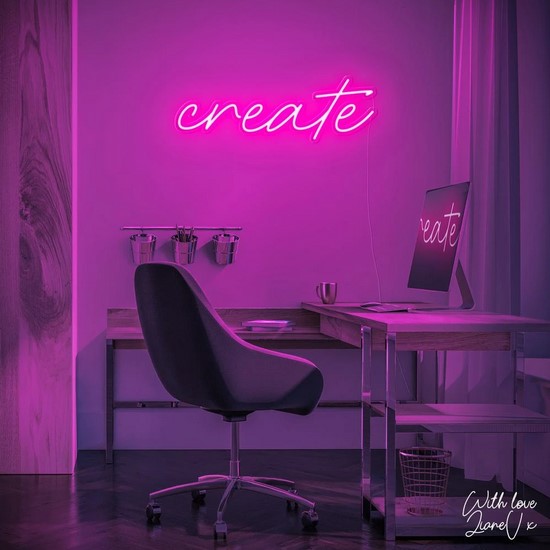 Create Neon Sign