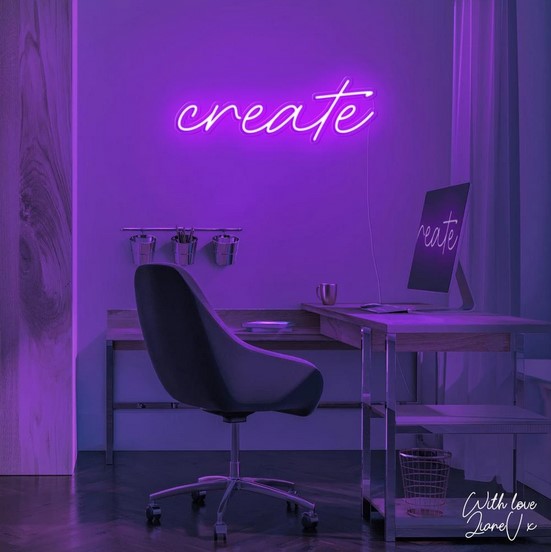 Create Neon Sign