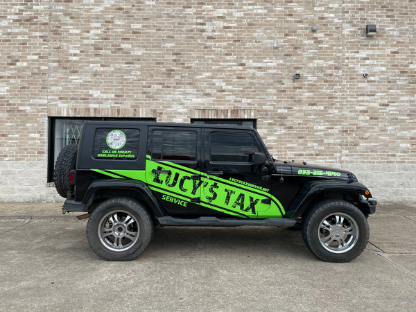 Car Wraps (Commercial Print & Custom Colors)