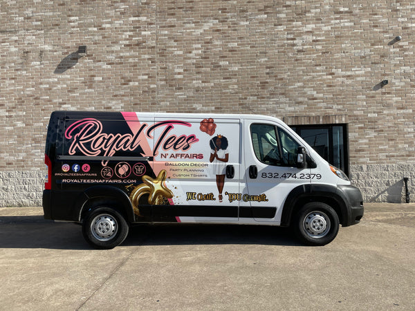 Car Wraps (Commercial Print & Custom Colors)