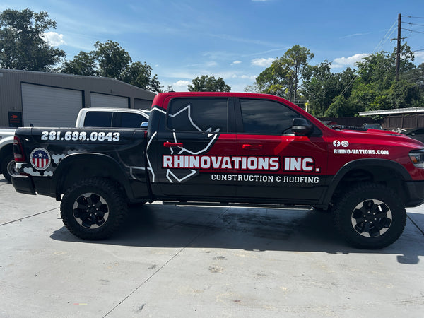 Car Wraps (Commercial Print & Custom Colors)