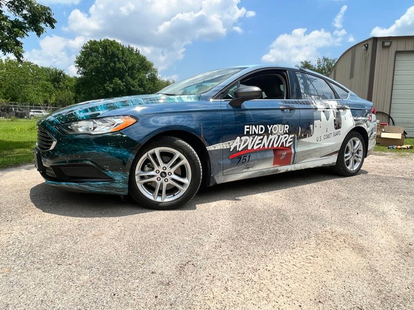 Car Wraps (Commercial Print & Custom Colors)