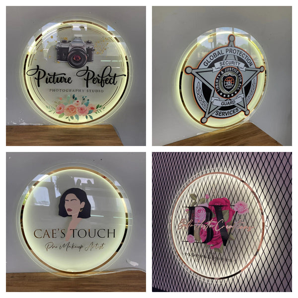 Acrylic Backlit Sign