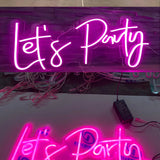Let's Party - Premade Neon Sign