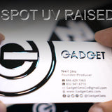 Raised Spot UV Cards