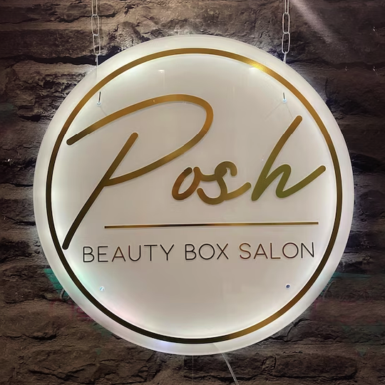 Acrylic Backlit Sign
