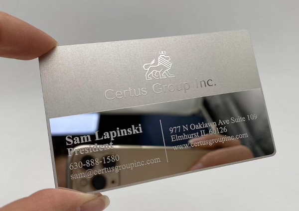 Metal Business Cards