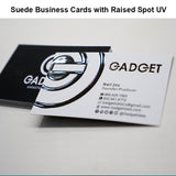 Raised Spot UV Cards