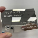 Metal Business Cards