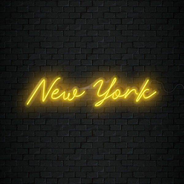 New York Neon Sign