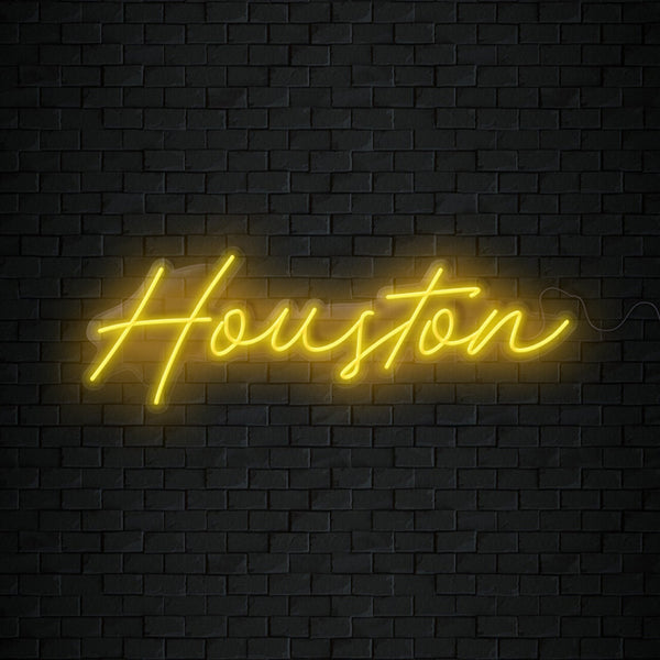 Houston Neon Sign