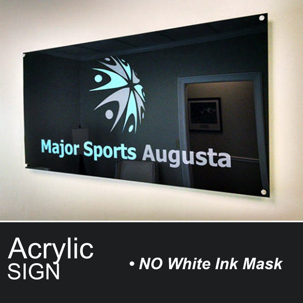 Plexiglass Acrylic Sign