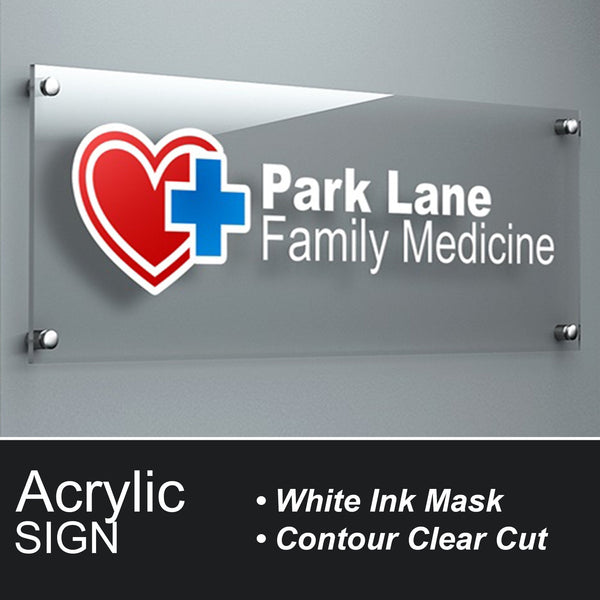 Plexiglass Acrylic Sign