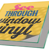 Adhesive Vinyl - Window & Wall Display